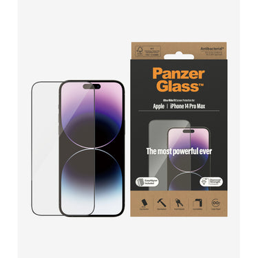 PanzerGlass Screen Protector Ultra Wide Fit For iPhone 14 Pro MAX